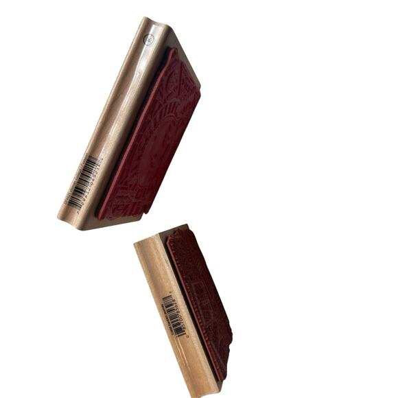 Hero Arts Rubber Stamp Woman Face Compass Butterfly Vintage Paris Travel Collage - Picture 8 of 9